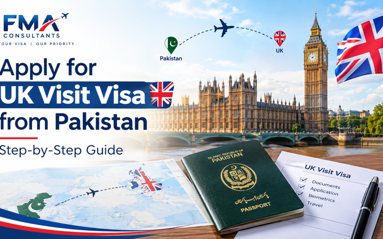 Apply for UK Visit Visa from Pakistan: Step-by-Step Guide